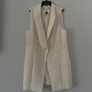 Cream blazer